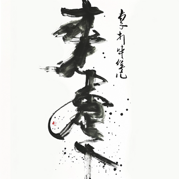 Japanese Script - Modern Wall Art