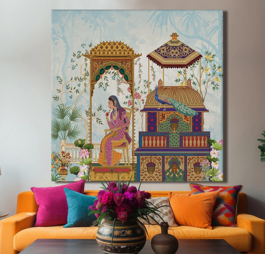 Mughal Royal Art - Ethnic