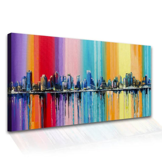 Landscapes Abstract Modern Art Large Canvas Paintings (LSAM01)