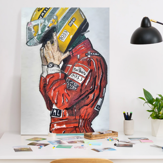 "Driven: Tribute to Speed" Racing Legend Wall Canvas