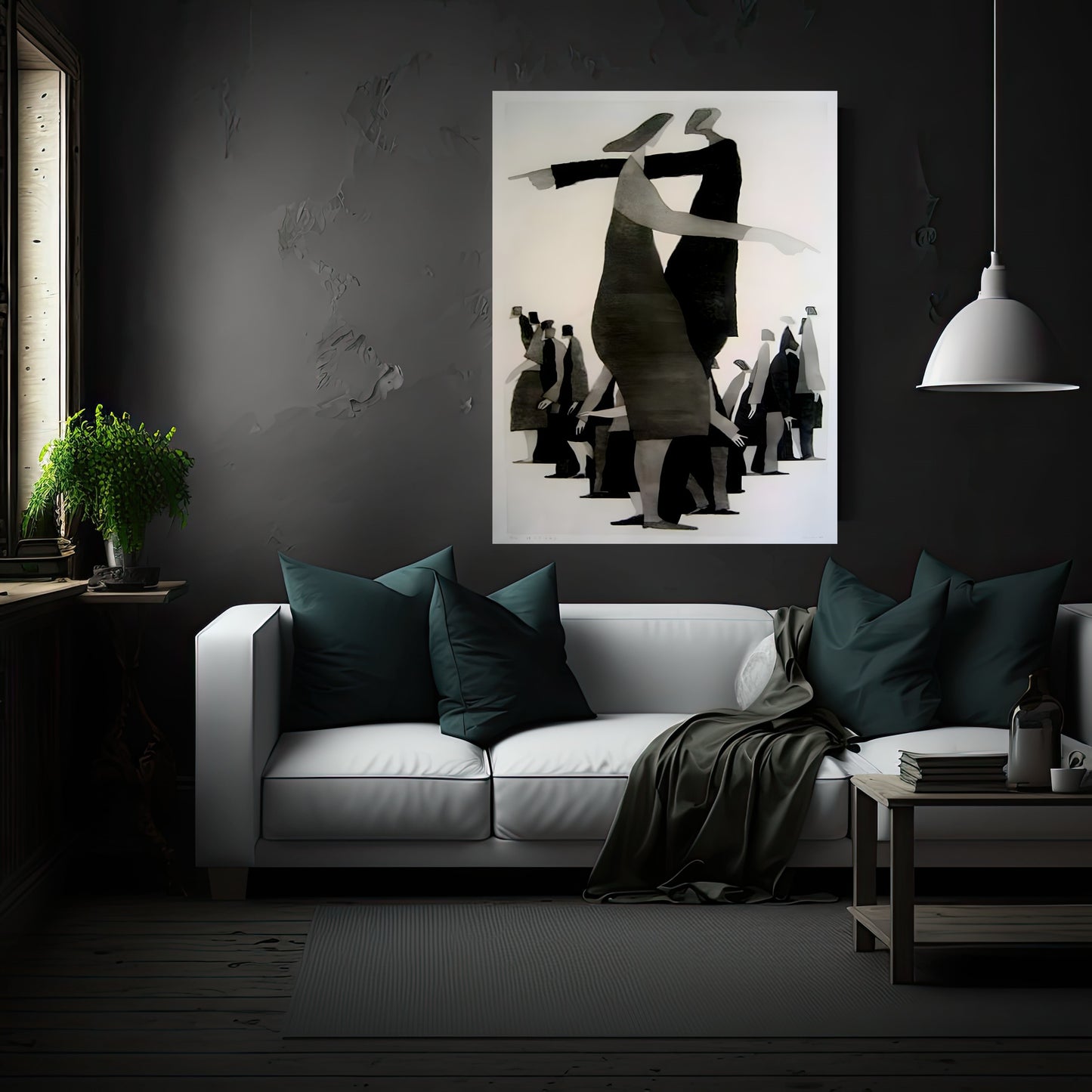 Infinite Grey - Modern Art