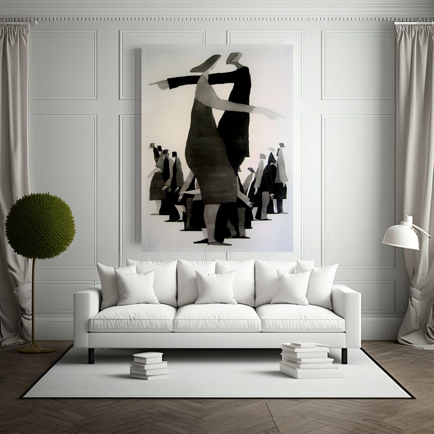 Infinite Grey - Modern Art