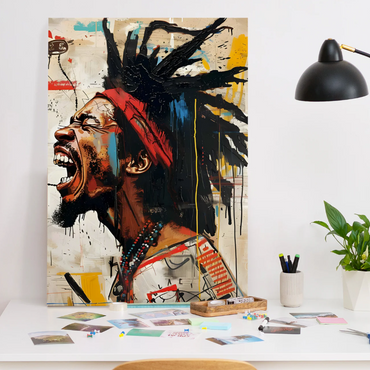 Rebel Soul Canvas – Powerful Urban Expression Wall Art