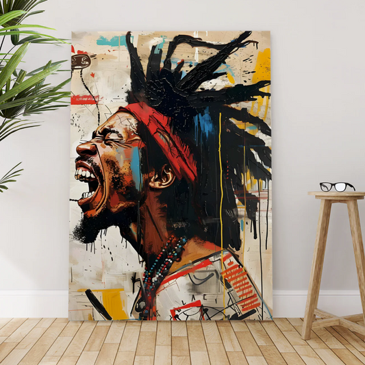 Rebel Soul Canvas – Powerful Urban Expression Wall Art