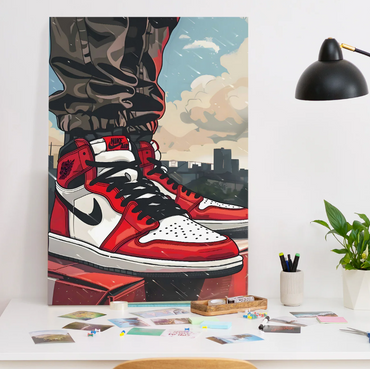Skyline Sneakers Canvas – Bold Street Culture Wall Art