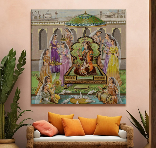 Mughal Princess Wall Art
