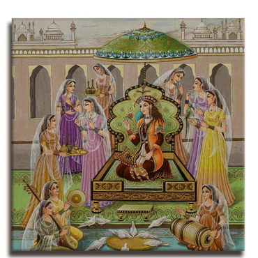 Mughal Princess Wall Art