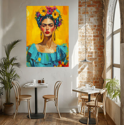 Vibrant Frida Kahlo-Inspired