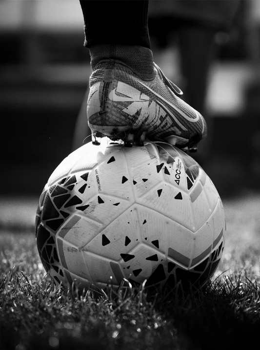 Black and White Soccer