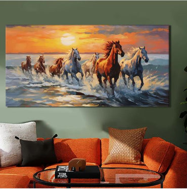 Seven Running Horses mixed Vastu