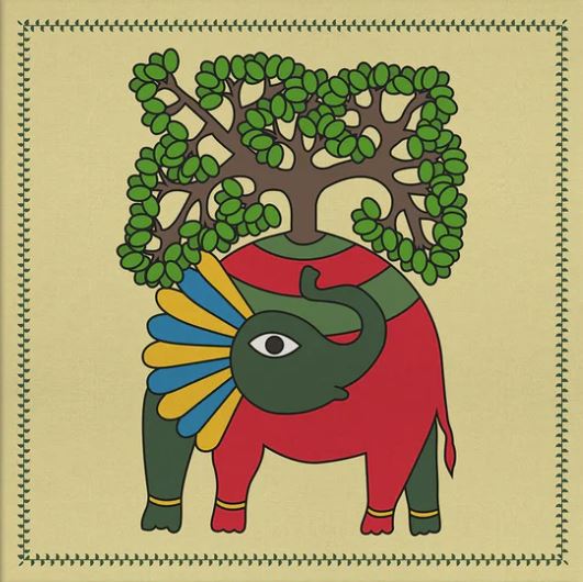 Madhubani Elephant