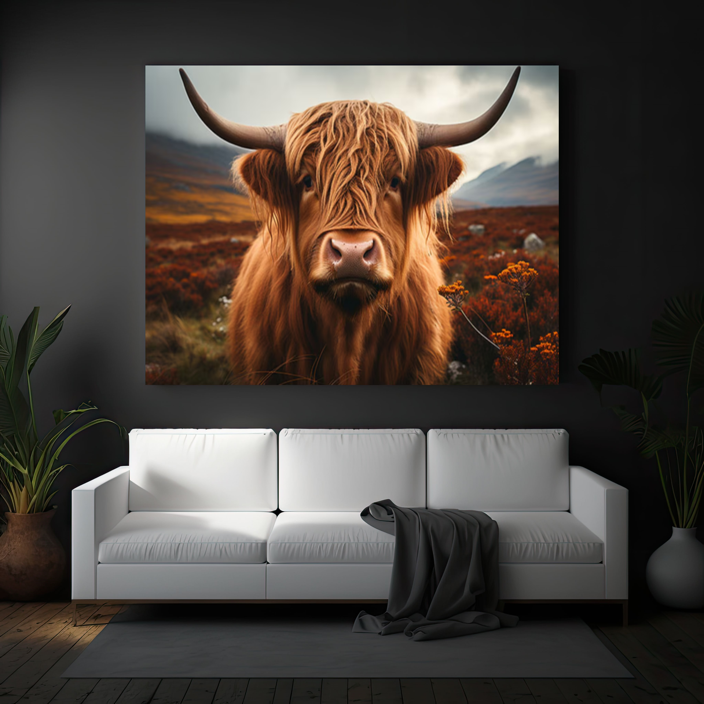 Highland Scotland Cow