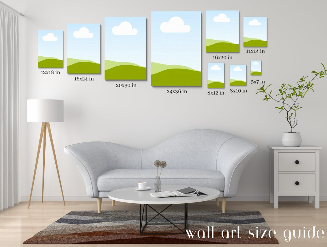 Tranquil Asian Landscape Canvas