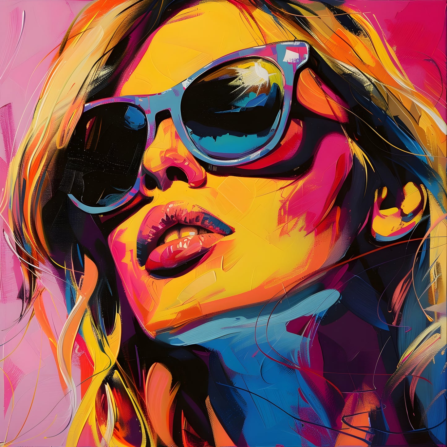 Bold Pop Art Sunglasses