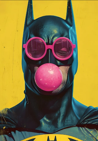 Vibrant Batman