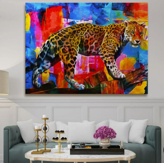 Abstract Leopard